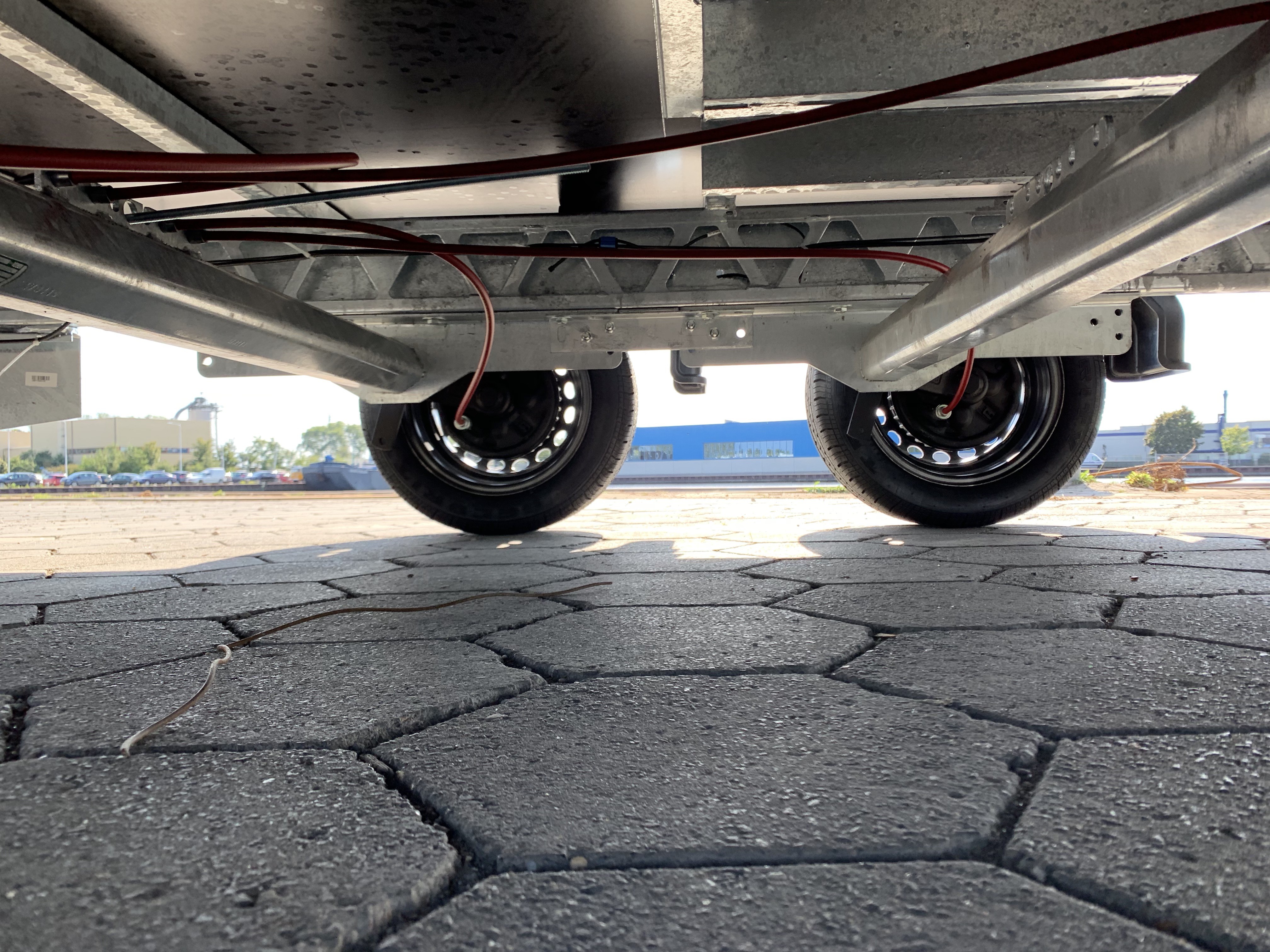 Onderkant plateauwagen 5 meter