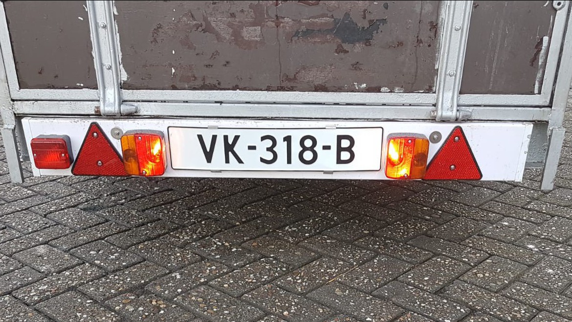 lichtbalk aanhanger